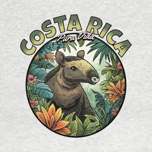 Rainforest Wanderer: Spot Costa Rica's Gentle Tapirs by Costa Rica Designs